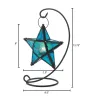 Sapphire Star Table Lantern