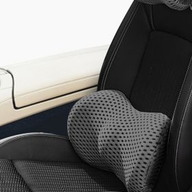 Memory Foam Car Headrest Lumbar Support Set (Option: C-Waist)