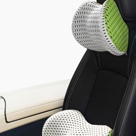 Memory Foam Car Headrest Lumbar Support Set (Option: B-Headrest)