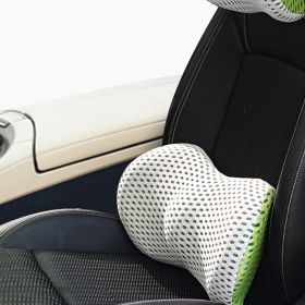 Memory Foam Car Headrest Lumbar Support Set (Option: B-Waist)