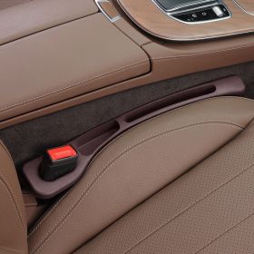 Car Seat Gap Plug Strip Storage Box (Option: Brown Copilot-Standard)