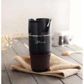 Car Cup Holders Car-styling Car Truck Drink Water Cup Bottle Can Holder Door Mount Stand ABS Rubber Drinks Holders (Option: Black)