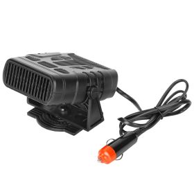24V 200W Or  12V 120W Portable Car Heater Heating Fan 2 In 1 Defroster Demister Windshield Heater Automotive Cooling Fan (Option: 12V)