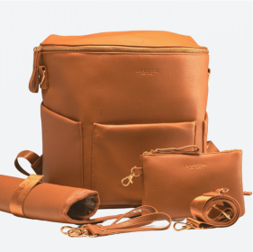New Perforated Leather Car Seat Cover (Option: Brown)