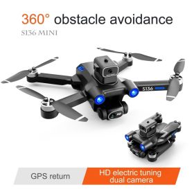 S136 GPS Dual Electric Drone (Option: default)