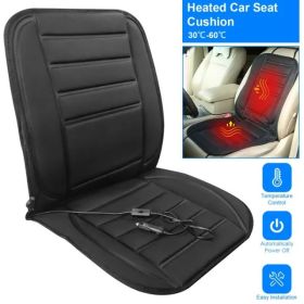 Heated Car Seat Cushion 12V Auto Seat Cover Warmer With Adjustable Temperature Controller For Cars Trucks (Option: As picture)